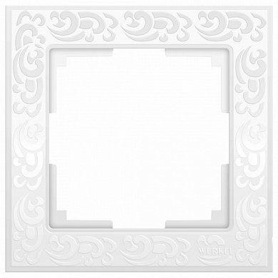 Рамка на 1 пост Werkel Flock WL05-Frame-01 Белый