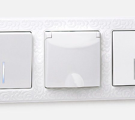 Рамка на 1 пост Werkel Flock WL05-Frame-01 Белый